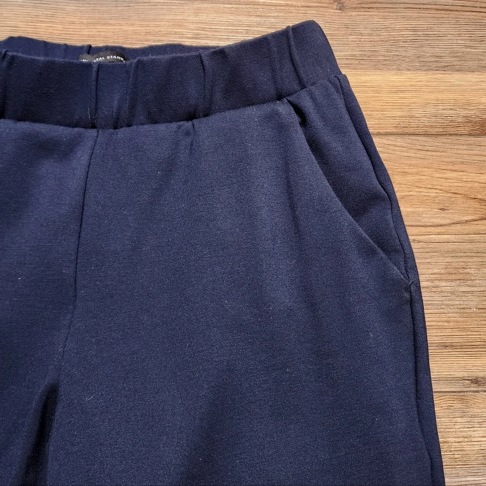 Universal Standard Moro Pocket Signature Ponte Pants 2XS Womens S 6-8 Navy Blue